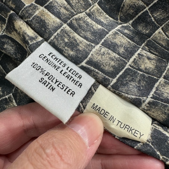 J.J.G private collection genuine leather coat jacket size S - Picture 11 of 14